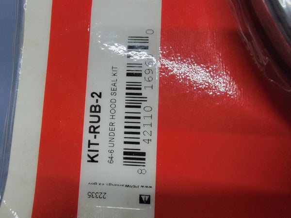 Scott Drake Replacement Weatherstrip Seals KIT-RUB-2