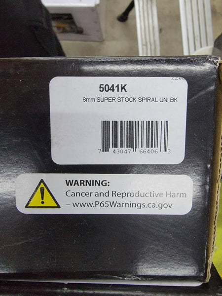 ACCEL 5041K SuperStock Spiral Core 5000 Series Spark Plug Wire Sets. Block, 90 degree boot. UNIVERSAL