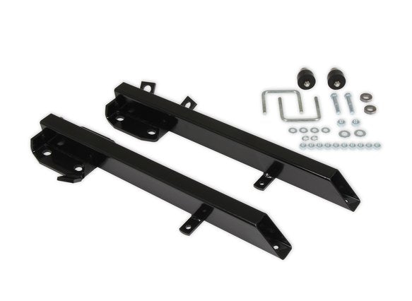 LAKEWOOD 21602 TRACTION BARS - 1964-1973 FORD - 3 IN DIAMETER - STEEL - BLACK - PAIR