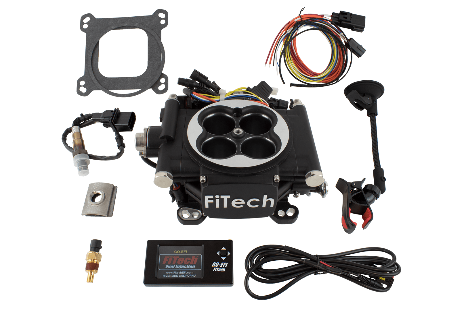 FiTECH 30002 Go EFI 4 600HP System Matte Black