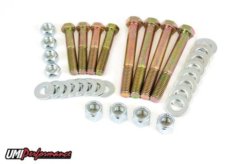 UMI Performance Upper & Lower Front A-Arm Mounting Hardware 75-81 GM F-Body