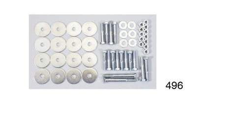 1955-1957 Chevy Body Mount Bolt and Washer Kit, Hardtop