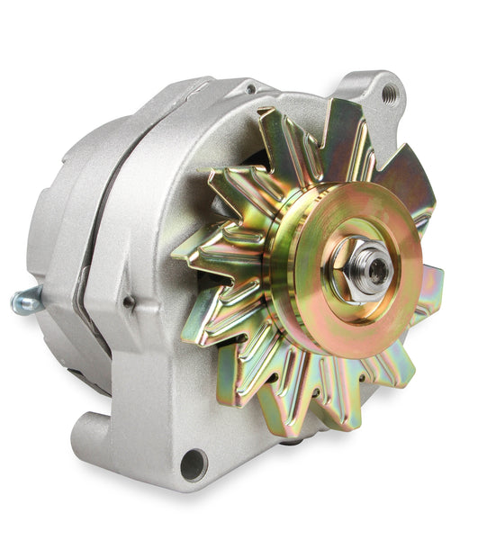 MR. GASKET 1-WIRE ALTERNATOR - 100 AMP - NATURAL FINISH