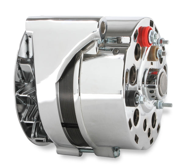 MR. GASKET 5124 CHROME ALTERNATOR FORD 80 AMP