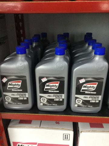 Mighty Full Synthetic Motor Oil SAE 5W20 (1 QT)