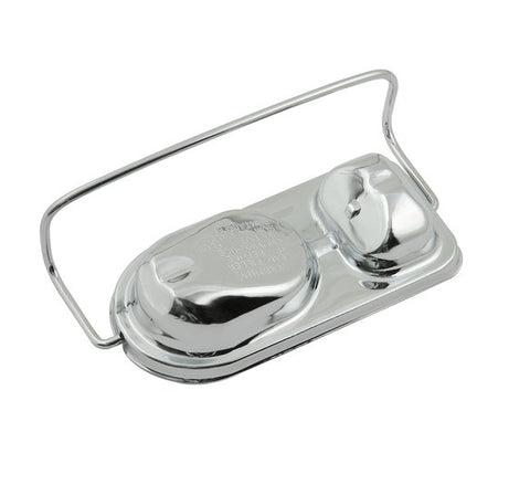 MR. GASKET CHROME MASTER CYLINDER COVER