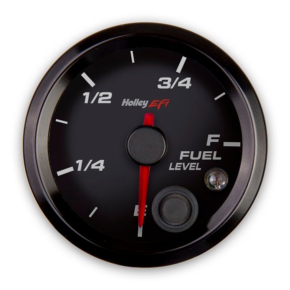 Holley EFI 553-133 Holley EFI Fuel Level Gauge Black 2 1/16 Programmable