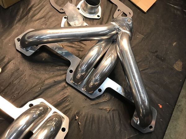 SUM-G9064-1 Block Hugger headers 1923-49 Mopar Small Block LA, 273 318 340 360