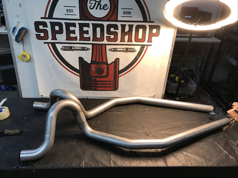 Flowmaster 15817 Aluminized Steel 2.5" Pre-Bent Tailpipes for 78-88 GM G-Body