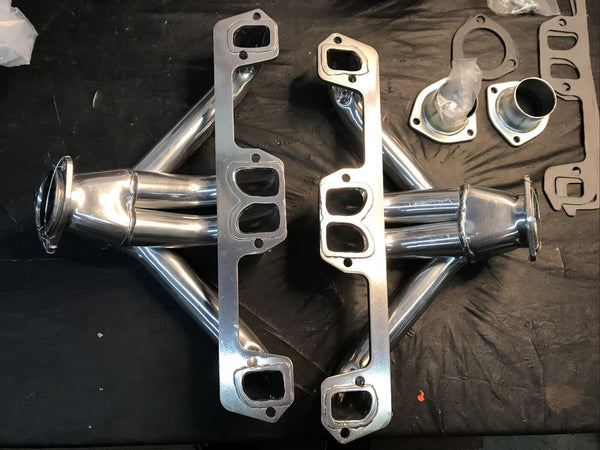 SUM-G9064-1 Block Hugger headers 1923-49 Mopar Small Block LA, 273 318 340 360
