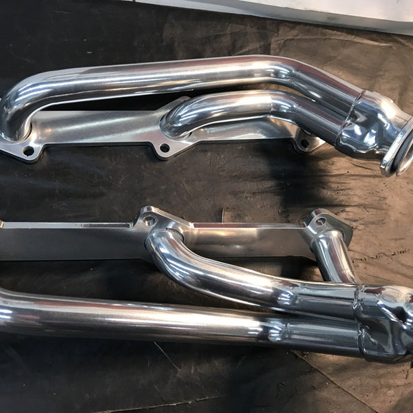 Ford Flathead V8 1932-34 & 1949-54 Mercury Cars Silver Coated Headers Sanderson FH1-SEC