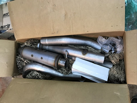 MBRP S5078409 Stainless Cat Back Exhaust for 2007-10 Silverado Sierra 2500HD 6.0