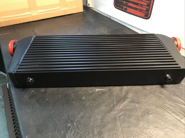 FB607B Frostbite Intercooler Universal 23.5" X 11" X 3" core 3" In/Out black