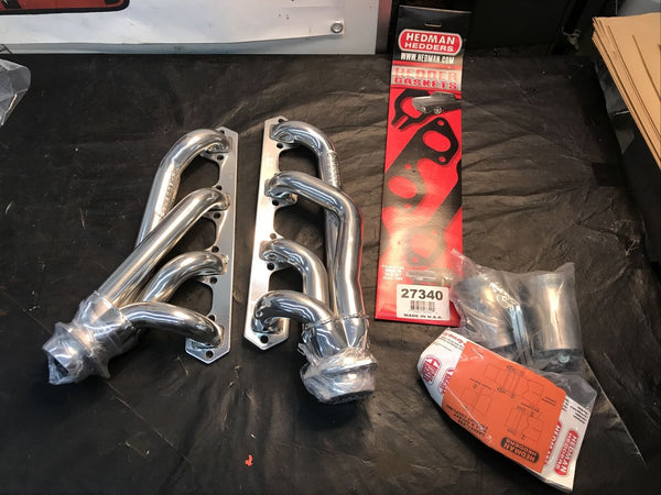 Hedman 88406 Standard Duty HTC Coated Shorty Headers 62-77 Ford/Mercury 260-302