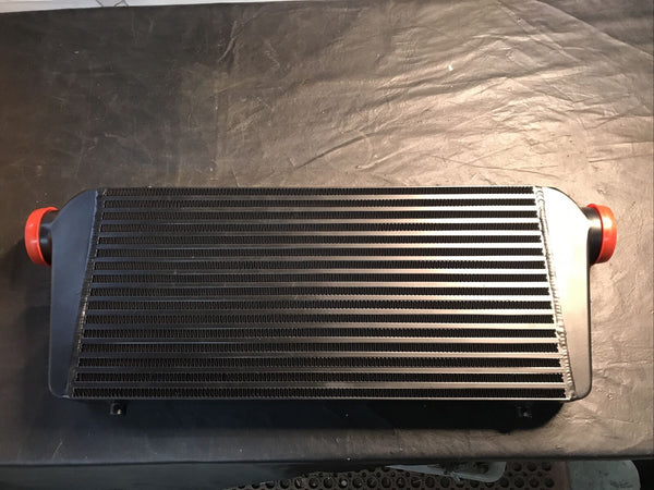 FB607B Frostbite Intercooler Universal 23.5" X 11" X 3" core 3" In/Out black