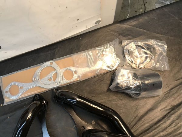 Speedmasters PCE316-1019 Black Exhaust Headers For 67-81 Chevelle Camaro SBC 350