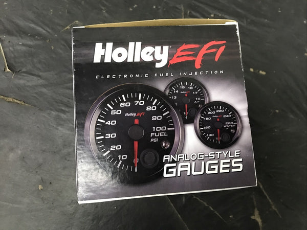 Holley 553-127 Oil Pressure Gauge - Standard 2-1/16" Size - CAN.