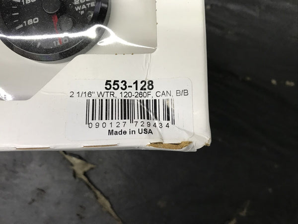 Holley 553-128 coolant temperature - Standard 2-1/16" Size 120-260F