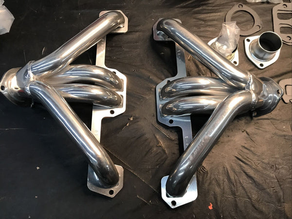 SUM-G9064-1 Block Hugger headers 1923-49 Mopar Small Block LA, 273 318 340 360