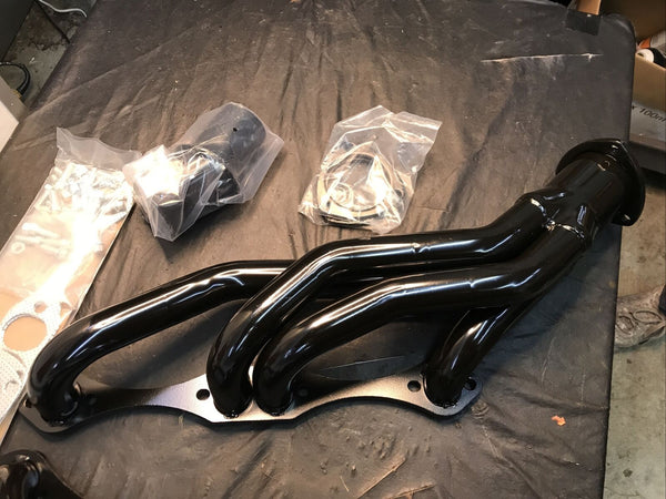 Speedmasters PCE316-1019 Black Exhaust Headers For 67-81 Chevelle Camaro SBC 350