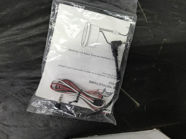 Holley EFI 553-133 Holley EFI Fuel Level Gauge Black 2 1/16 Programmable