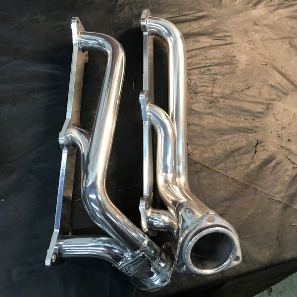 Ford Flathead V8 1932-34 & 1949-54 Mercury Cars Silver Coated Headers Sanderson FH1-SEC