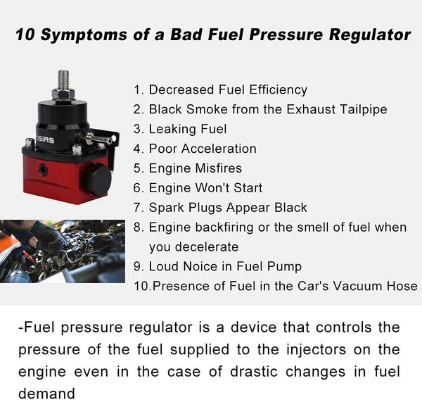 Aluminium Adjustable EFI Fuel Pressure Regulator Bypass Return Kit