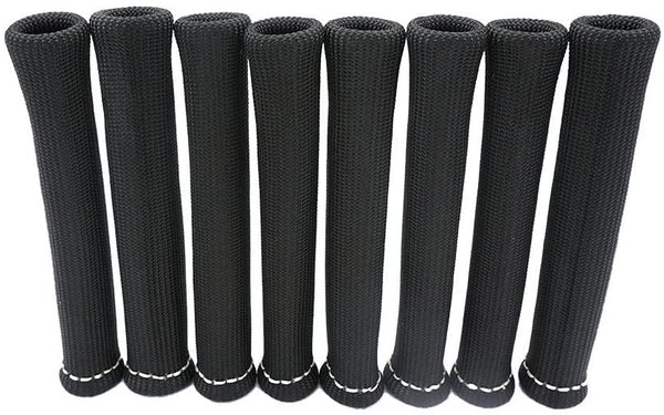 Spark Plug Wires Boots Heat Shields Protector Covers Sleeves 8 Pack (Black)