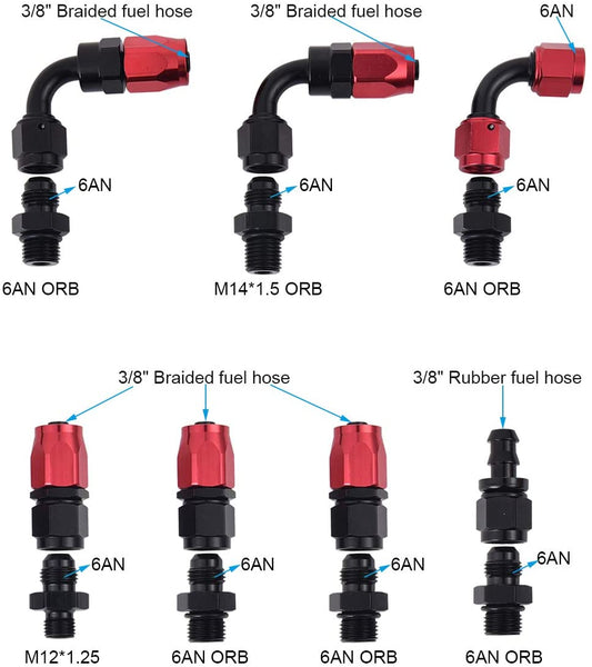 EVIL ENERGY 5602  30-70psi Adjustable Fuel Pressure Regulator Kit