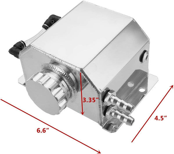 Coolant Overflow Tank Bottle Recovery Reservoir