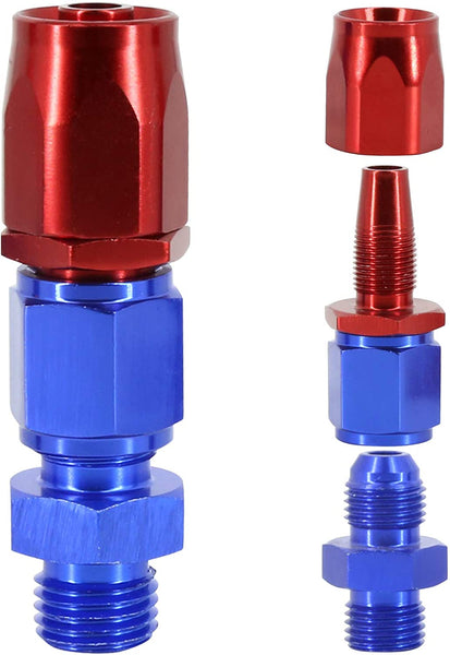 SUNROAD Universal Adjustable EFI Aluminum Fuel Pressure Regulator Kit