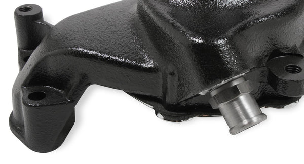 Mr Gasket 7012BG Water Pump - Long Style Chevy Small Block 69-96 Black Cast Iron