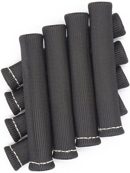 Spark Plug Wires Boots Heat Shields Protector Covers Sleeves 8 Pack (Black)