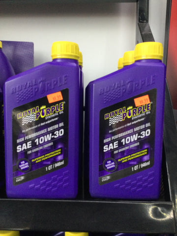 Royal Purple Motor Oil 10W30