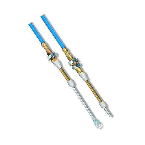B&M PERFORMANCE SHIFTER CABLE - 6-FOOT LENGTH - BLUE
