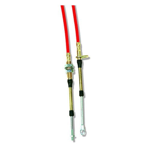 B&M SUPER DUTY RACE SHIFTER CABLE - 8-FOOT LENGTH - RED