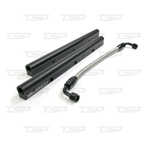 TSP 81008BK Velocity LS1/LS2/LS6 Billet Aluminum High Performance Fuel Rail Kit