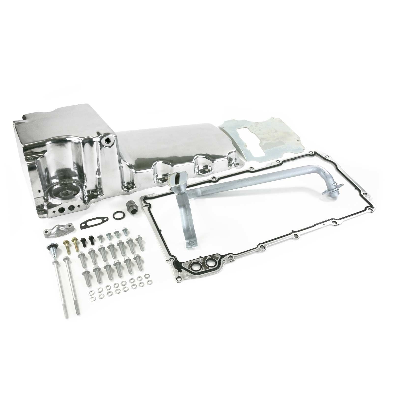 81074P LS ALUMINUM REAR SUMP RETRO-FIT OIL PAN (POLISHED)
