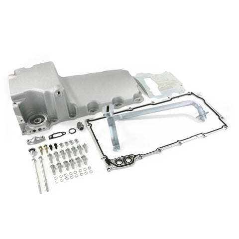 81074 LS ALUMINUM REAR SUMP RETRO-FIT OIL PAN (SATIN)