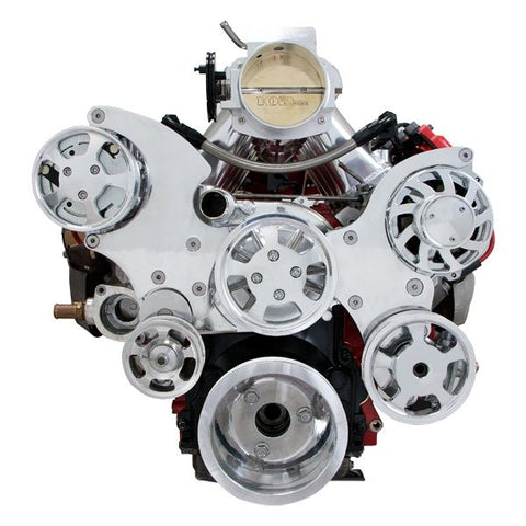 81200X LS Serpentine Front Drive System with Integral Power Steering Reservoir