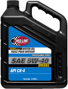 Red Line Oil Professional Series Full Synthetic Diesel Motor Oil 5W-40