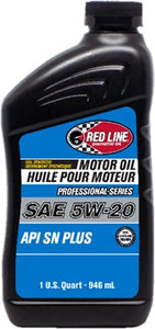 Red Line Oil Professional Series Full Synthetic Motor Oil 5W-20