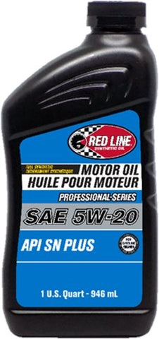 Red Line Oil Professional Series Full Synthetic Motor Oil 5W-20