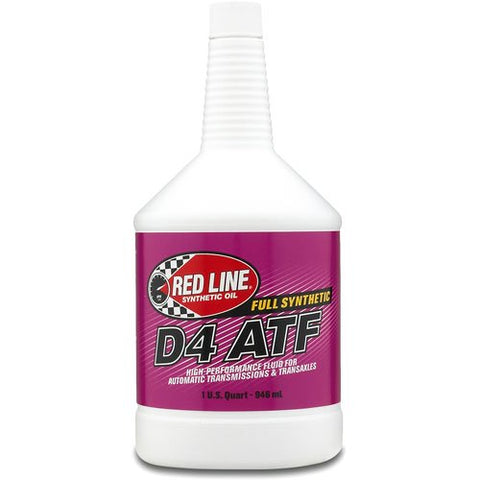 Red Line Oil Automatic Transmission Fluid D4 ATF 1 Quart
