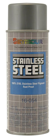 SEYMOUR PAINT 16-054 STAINLESS STEEL RUST PROTECTIVE SPRAY PAINT - 13 OZ. CAN