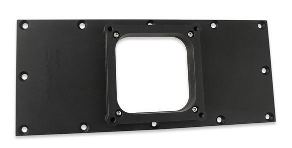 Holley Sniper 870009B Sniper Fabricated Intake Removable Top Plate 1 x 4500