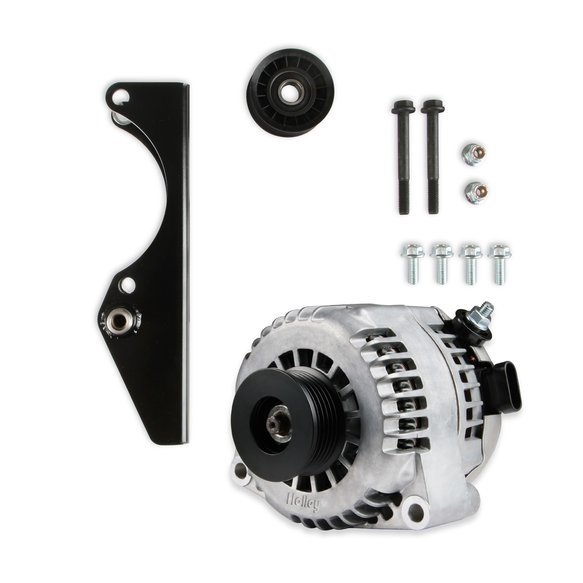 HOLLEY 97-369 GEN III HEMI ALTERNATOR RELOCATION KIT w Holley Alternator