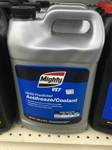 Mighty 50/50 Prediluted Antifreeze/Coolant VS7