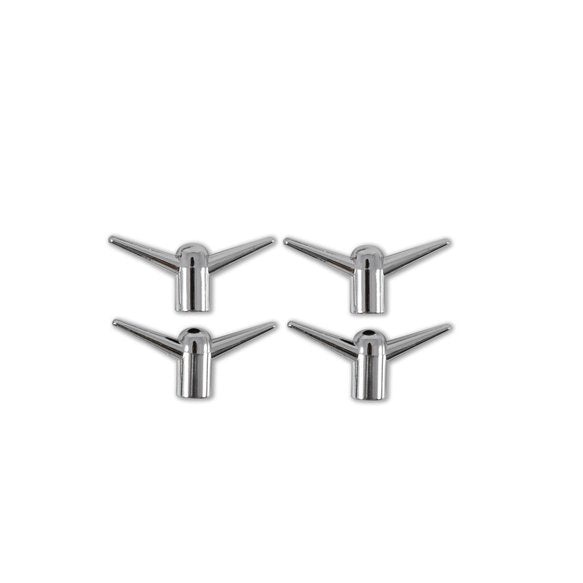 MR. GASKET VALVE COVER Y WING BOLTS - CHROME PLATED - 4 PACK