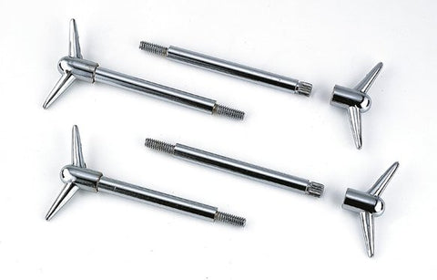MR. GASKET VALVE COVER Y WING BOLTS - CHROME PLATED - 4 PACK